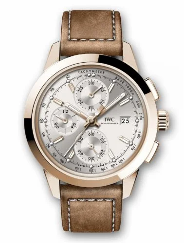 IWC Ingenieur Chronograph Custom Red Gold / Silver-Gold / Calf IW3808-CT (IW3808CT)